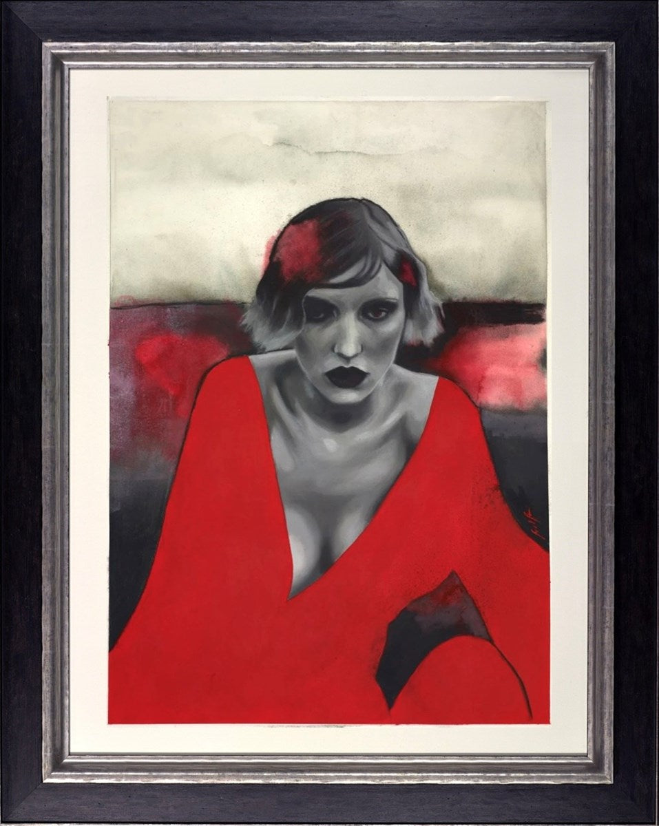 Red is my Colour (Framed)