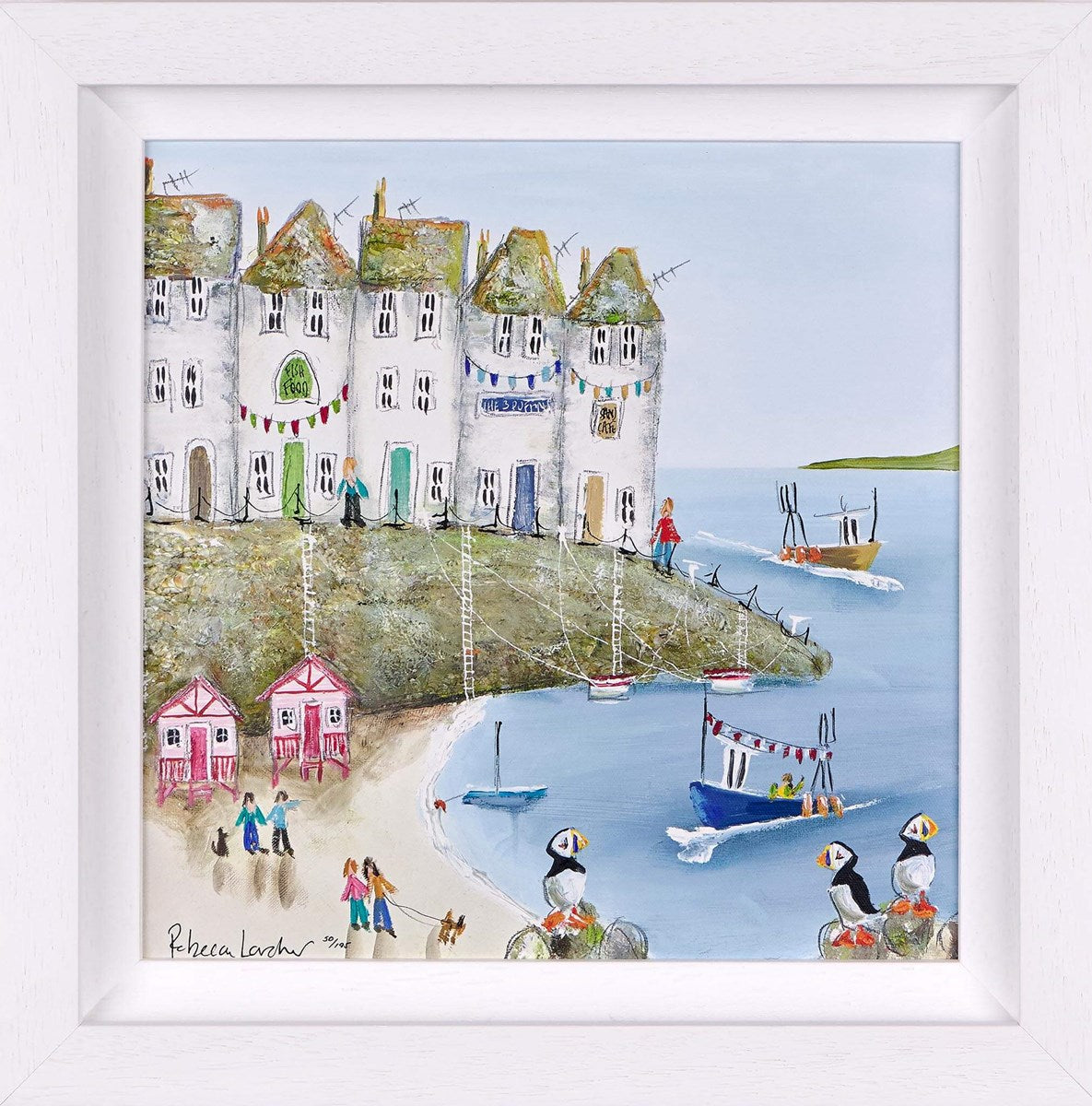 Harbour Hideaway I (Framed)