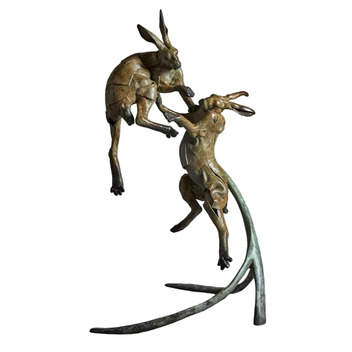 Boxing Hares