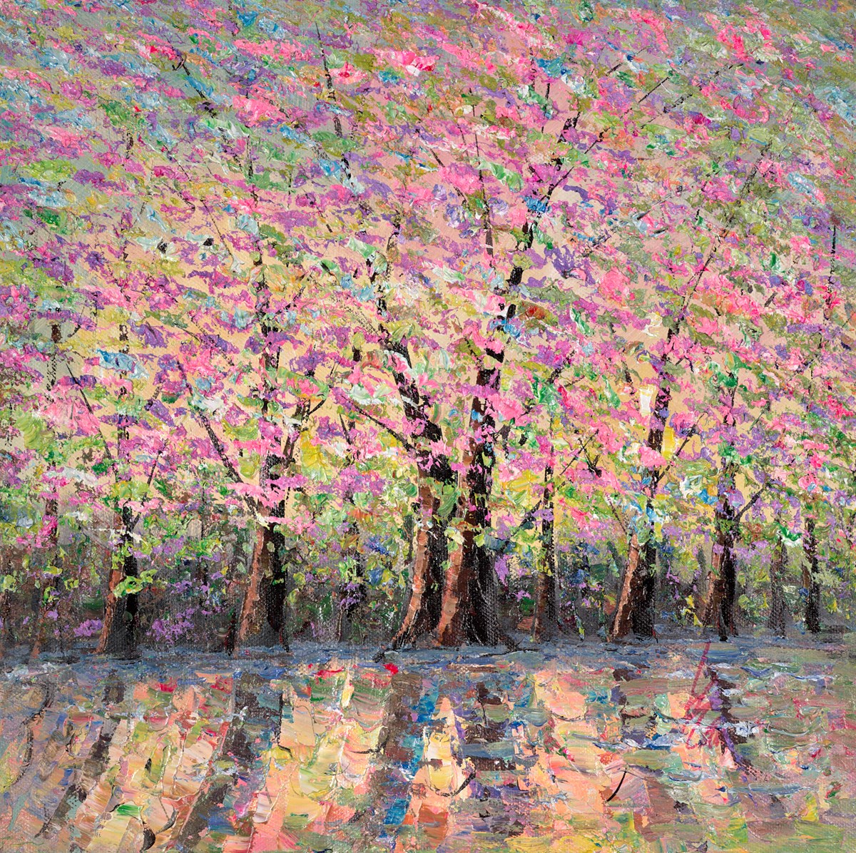 Multi Coloured Woodland II