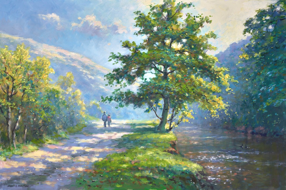 Dovedale Two Figures