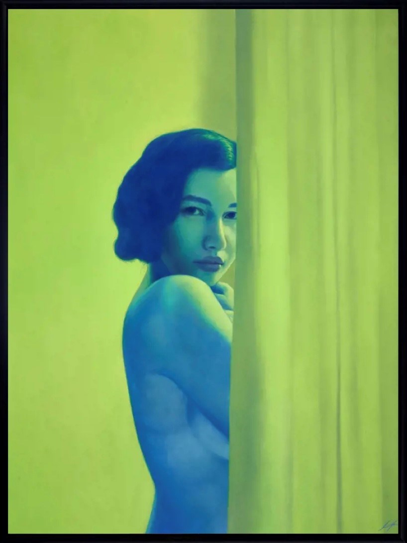 Her Melody (Neon) (Framed)
