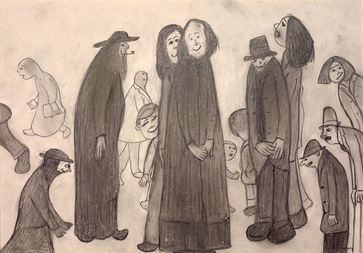 Group of Figures Young and Old, 1970
