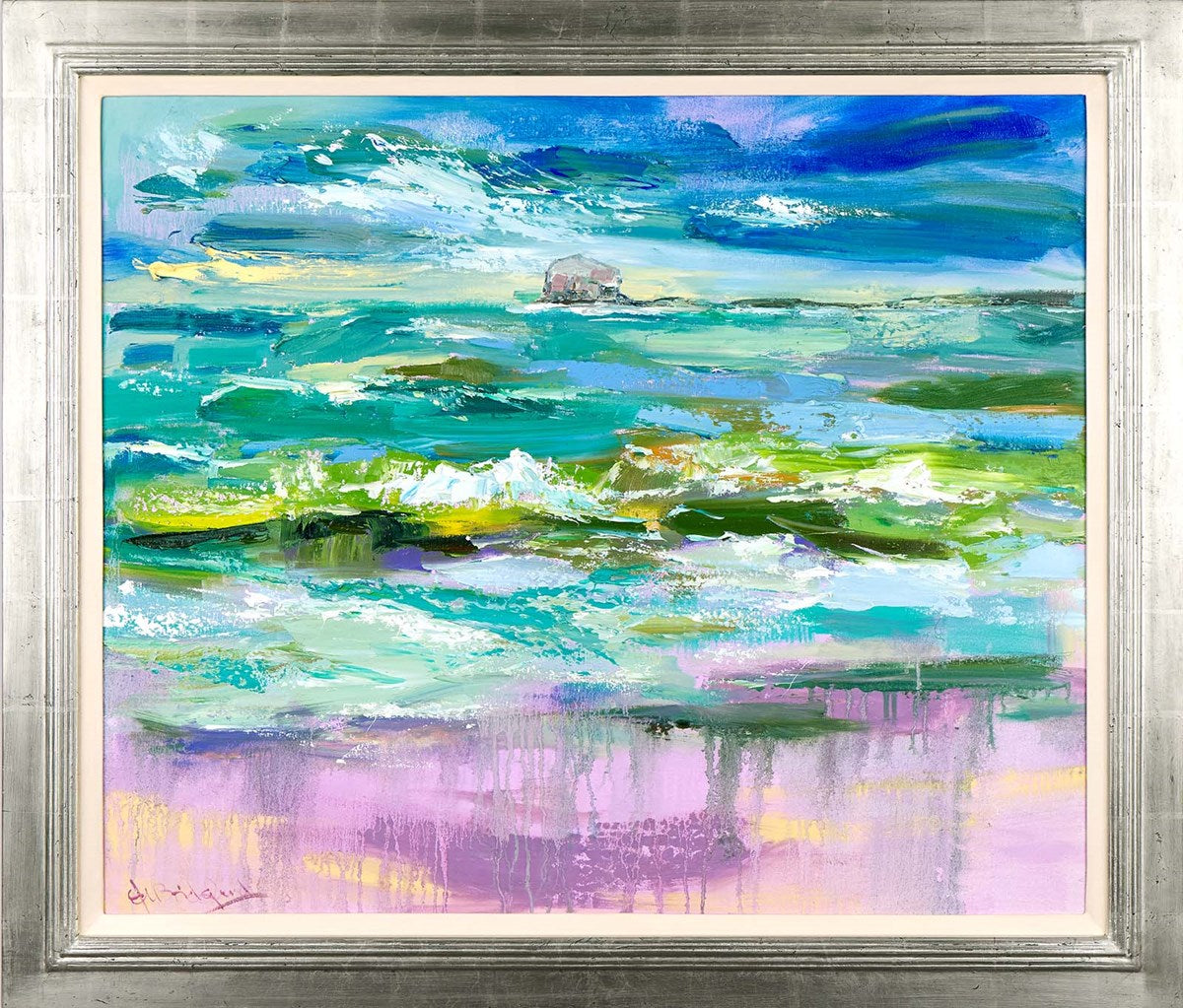 Green Summer Sea, North Berwick