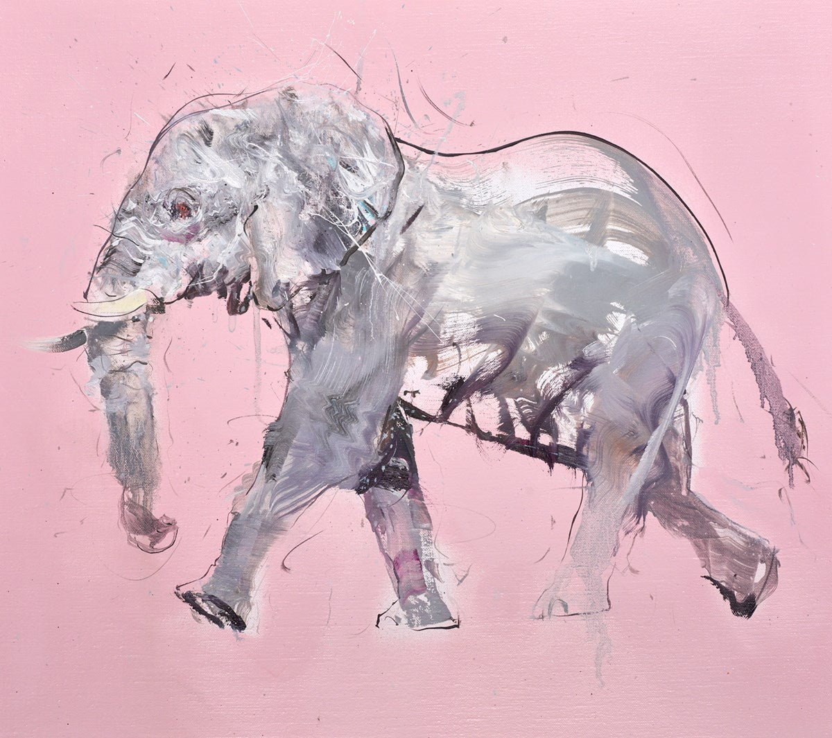 Running Elephant I