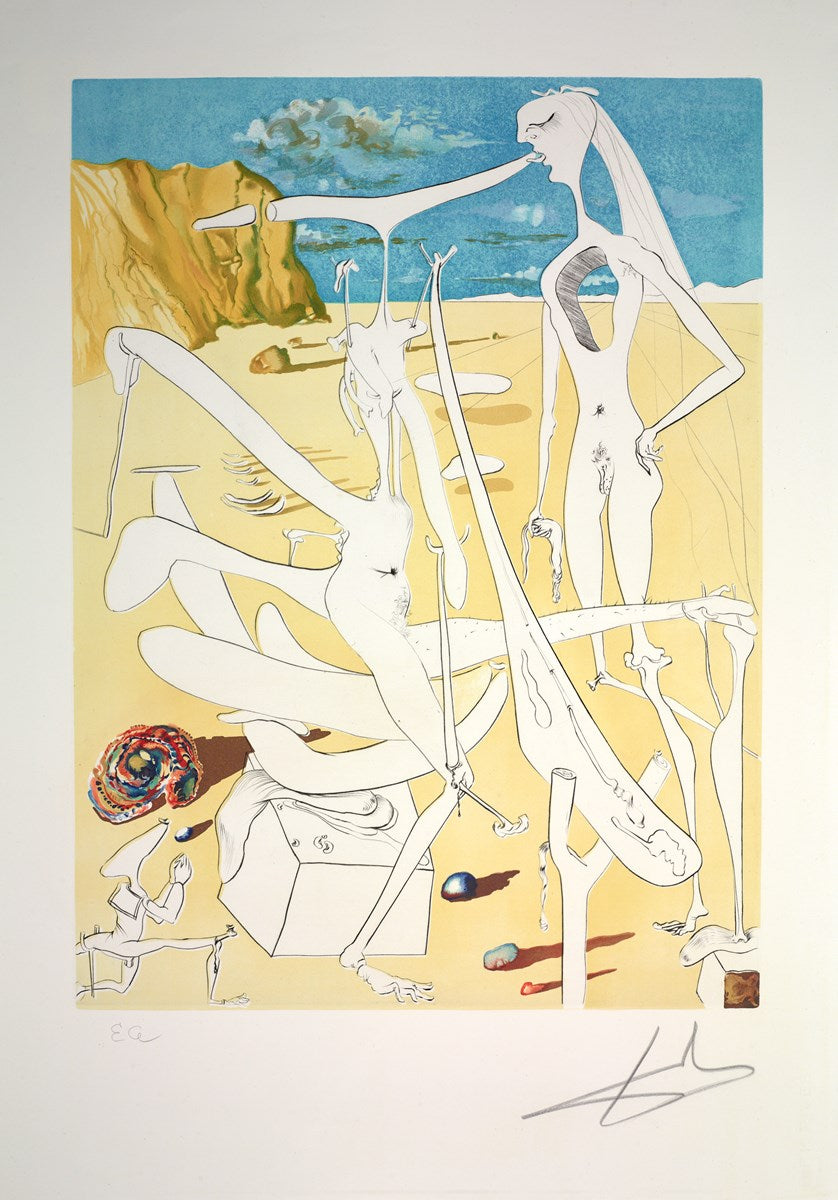 Infraterrestrials Adored by Dalí At The Age Of Six When He Thought Himself An Insect