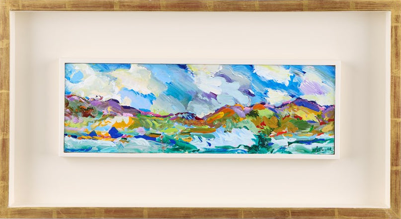 Looking across from Porthmadog (Framed)