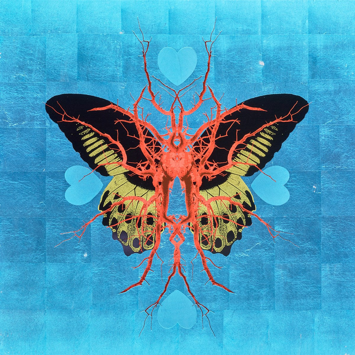 Leaf Butterfly - Sapphire