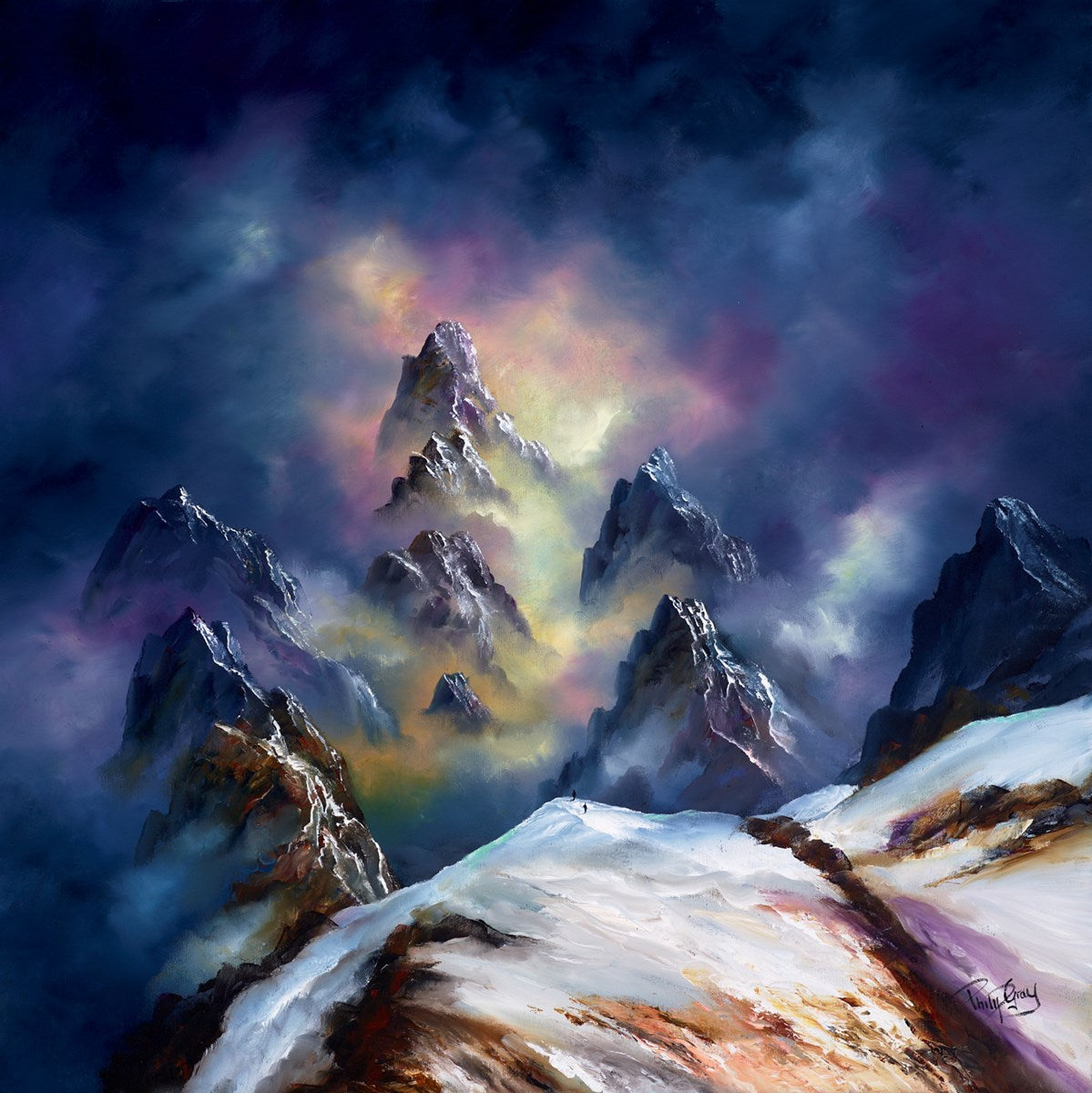 Cloudy Mountains