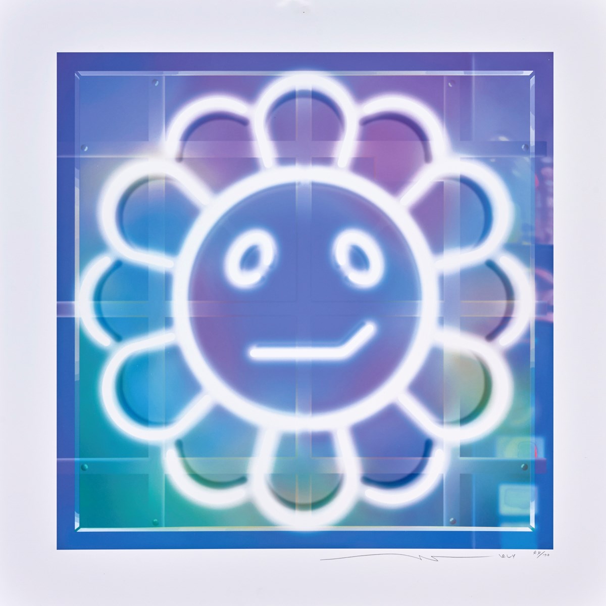 Murakami Flower #1083 (Neon)