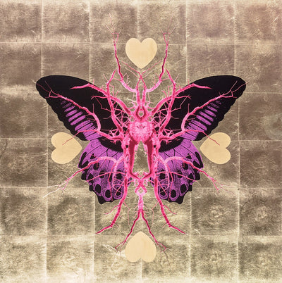 Leaf Butterfly - Gold