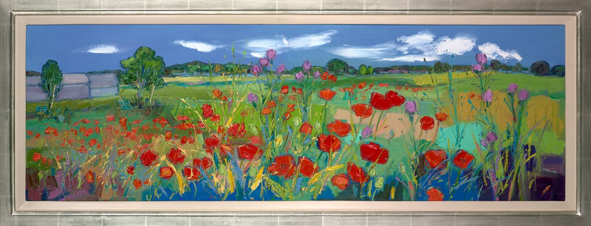 Longniddry Farm With Poppies