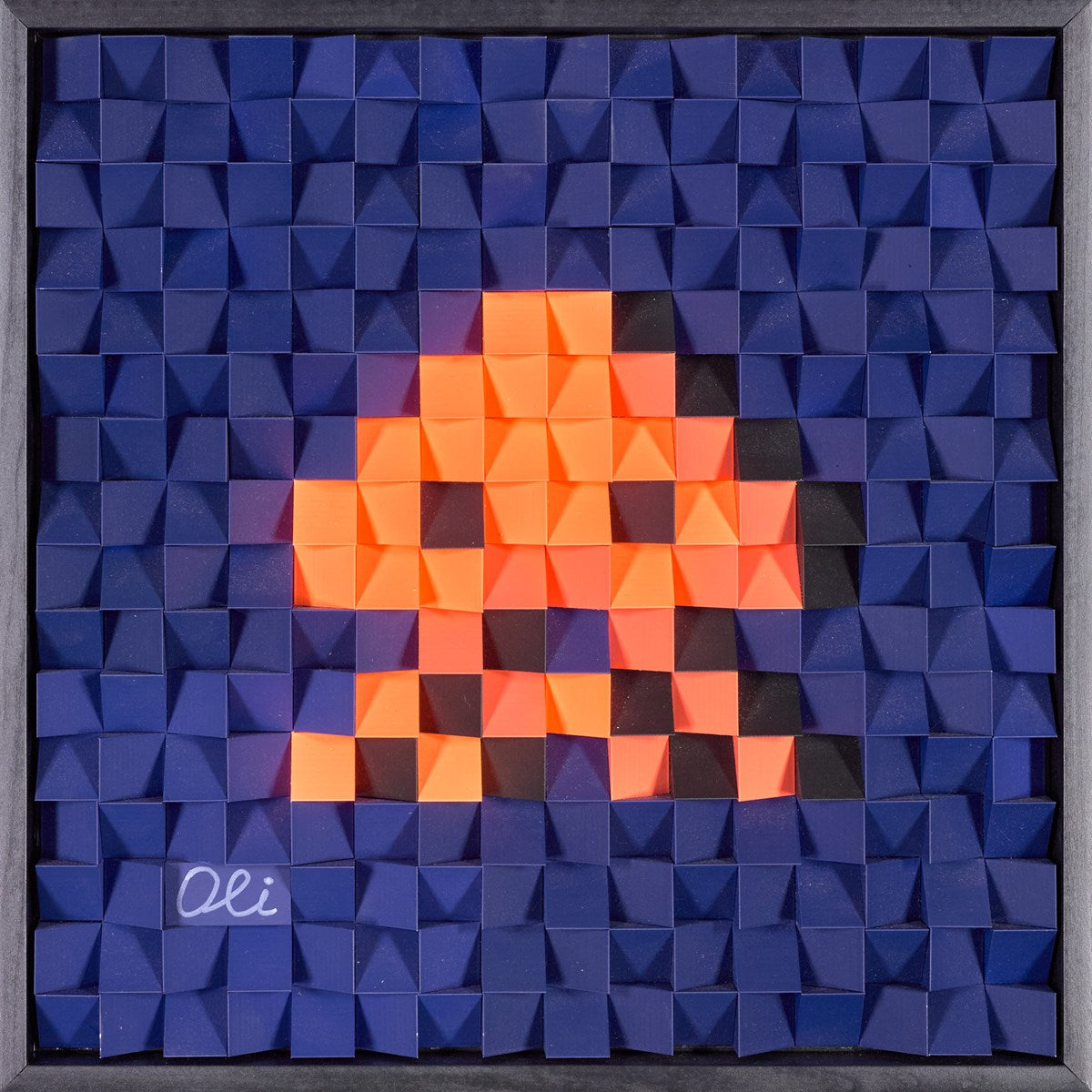 Space Invader (orange)