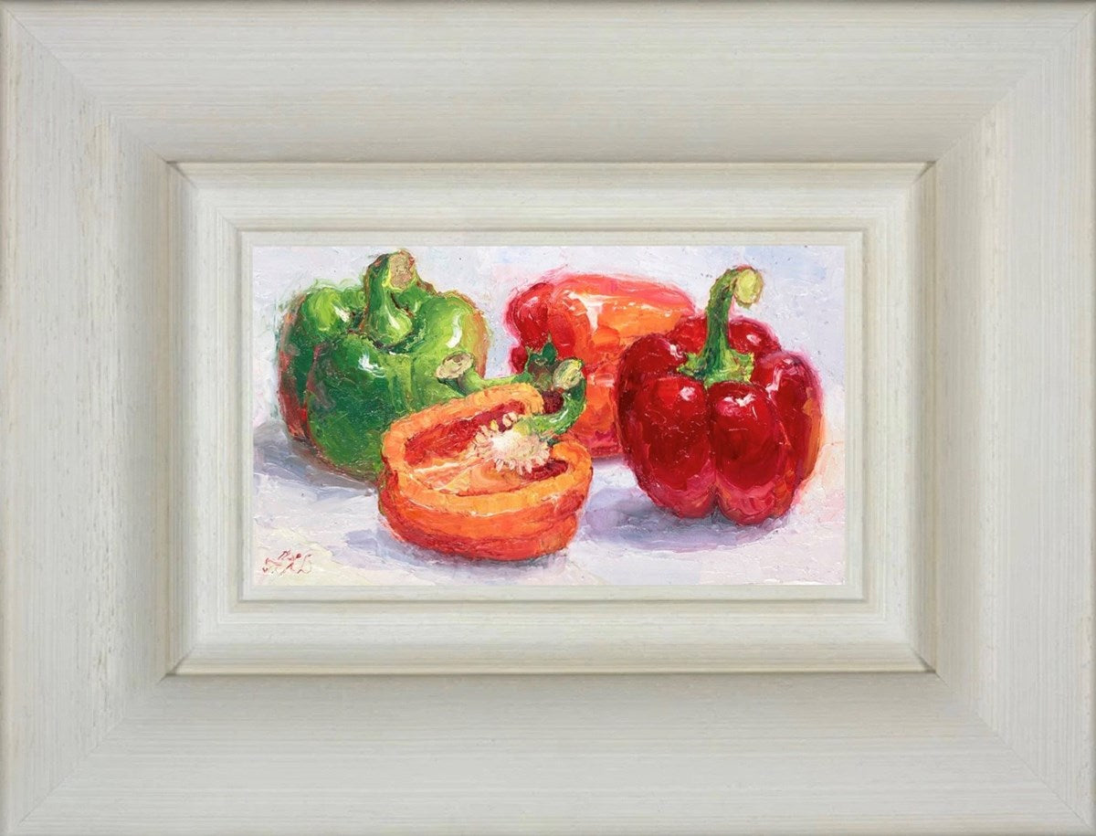 Bell Peppers III (Framed)