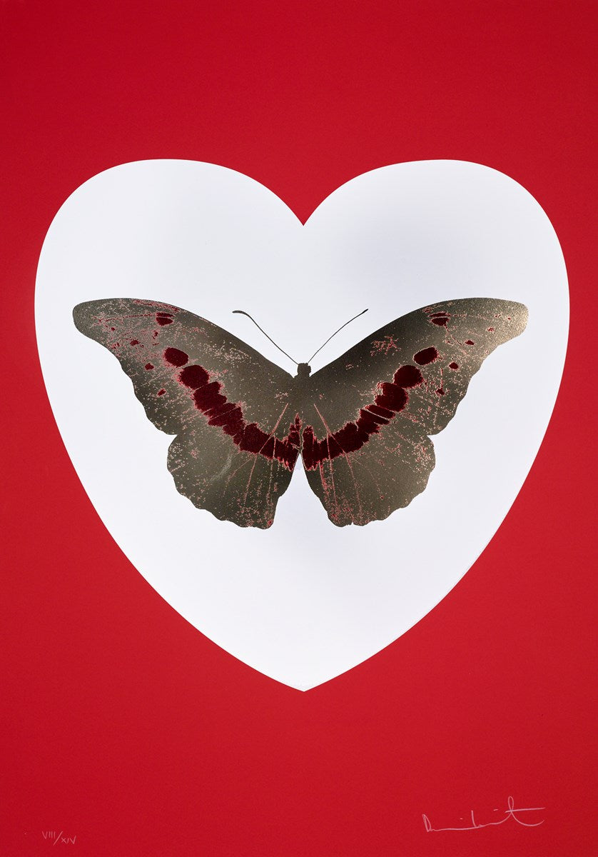 I Love You (White, Red, Cool Gold, Poppy Red)