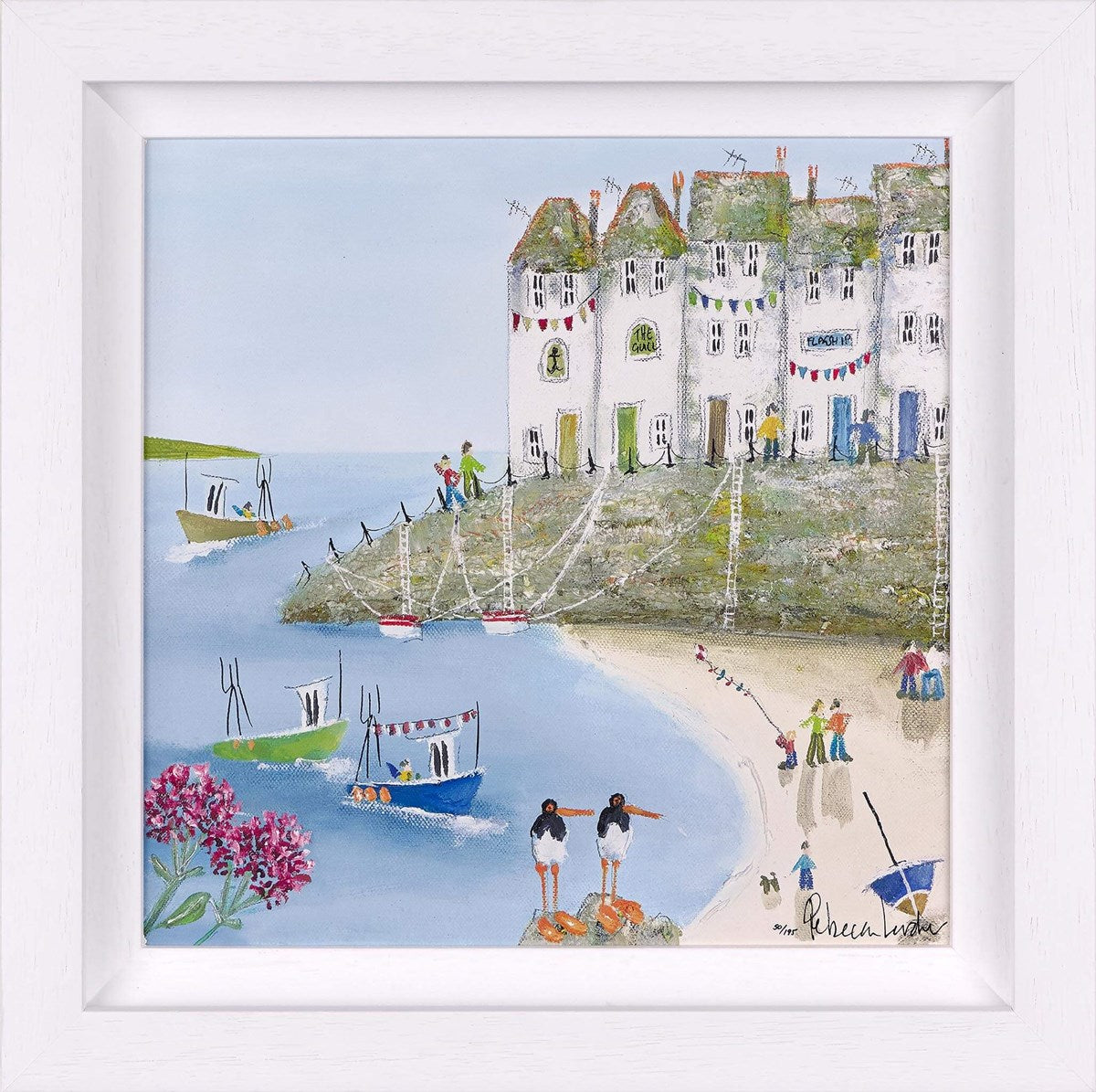Harbour Hideaway II (Framed)