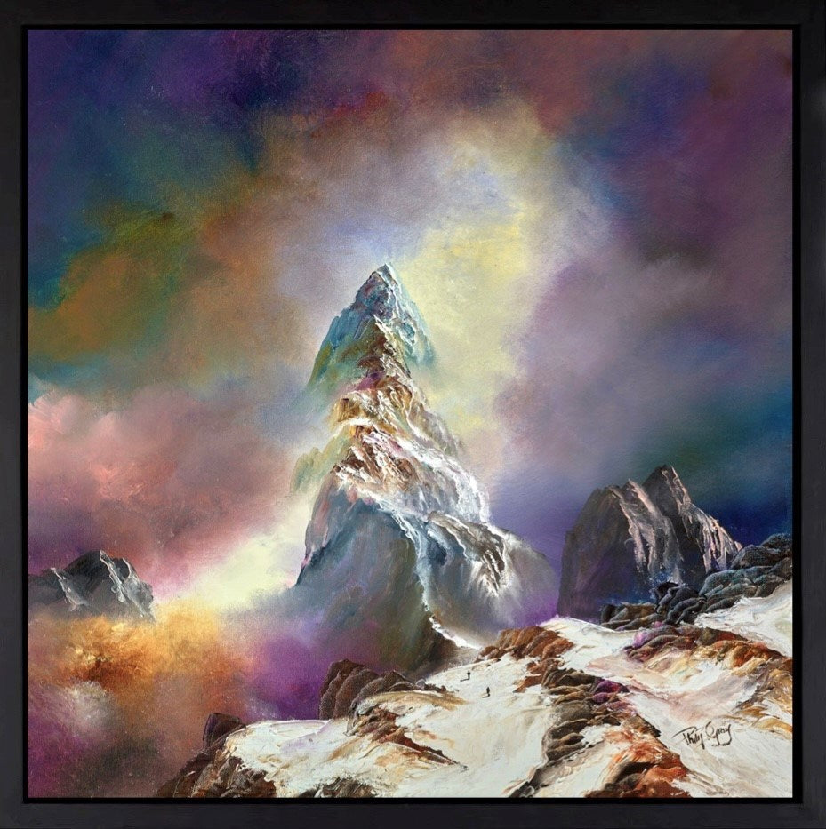 Nearing The Top (Framed)