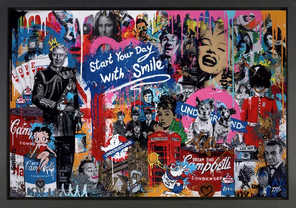 Start Your Day With a Smile II (Framed)