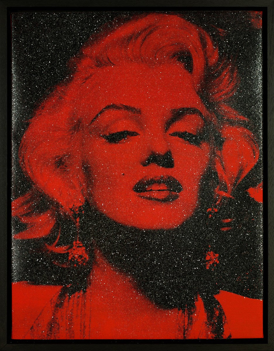 Marilyn Portrait California, 2014 Scarlet Red