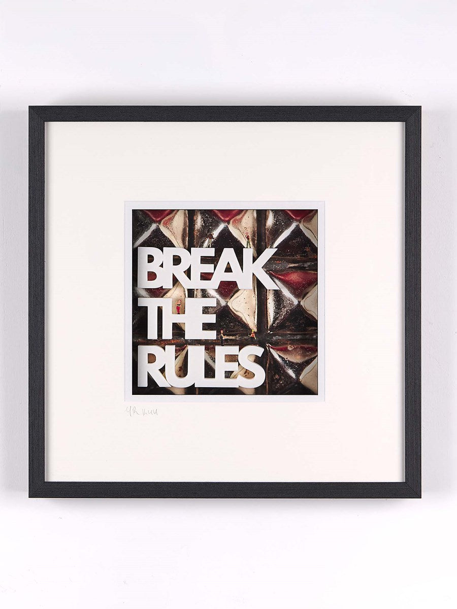 Rules are Made to be Broken (Framed)