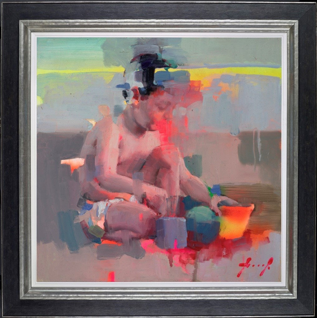 Mar De Luces II (Framed)