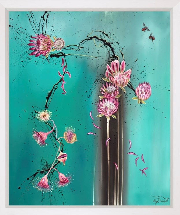 Wild Proteas (Framed)