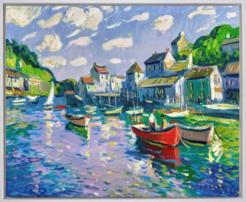 Getting Ready to Sail (Framed)
