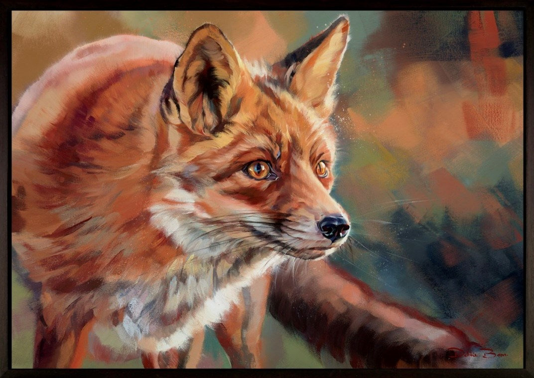 Amber Fox II (Framed)