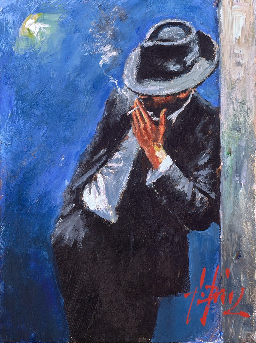 Man in Black Suit