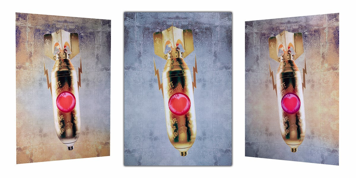 XL Love Bomb Gold / Silver