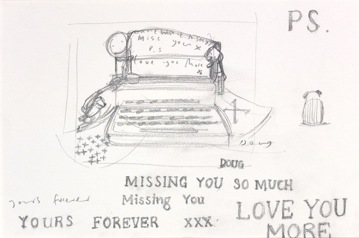 Love You Too, Typewriter II (Sketch)