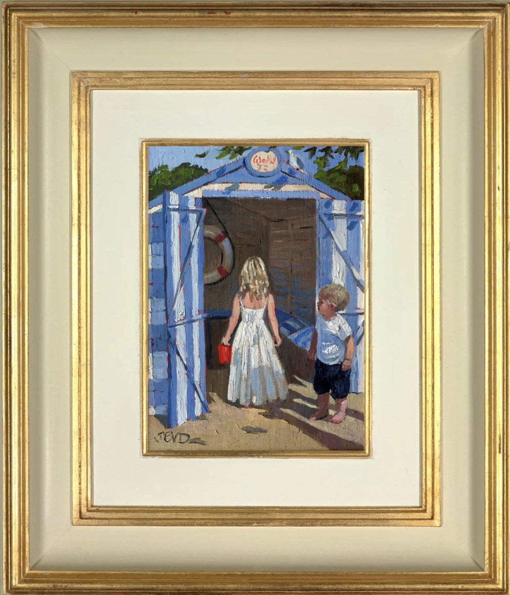 Beach Hut Adventure (Framed)