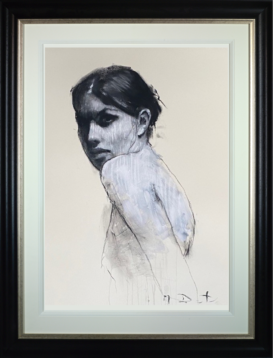 Amy (small study) (Framed)