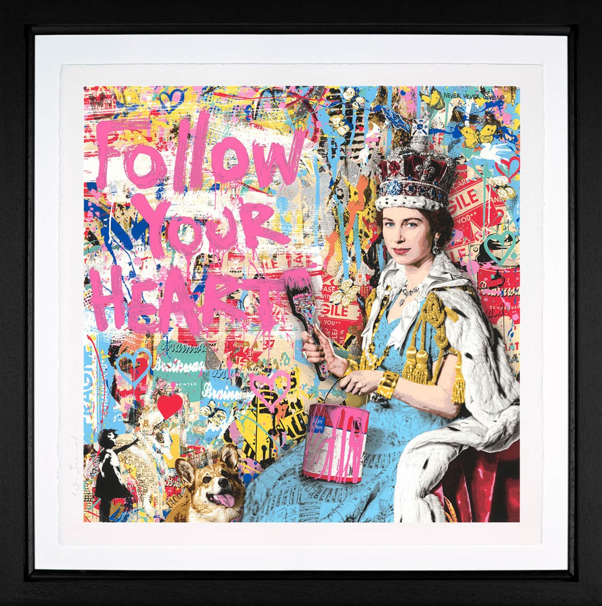 Love Reigns (Pink) (Framed)
