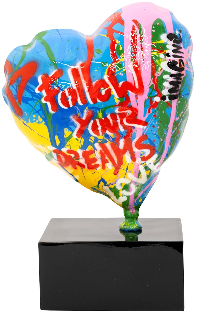 Mickey & Minnie Balloon Heart (Detail1)