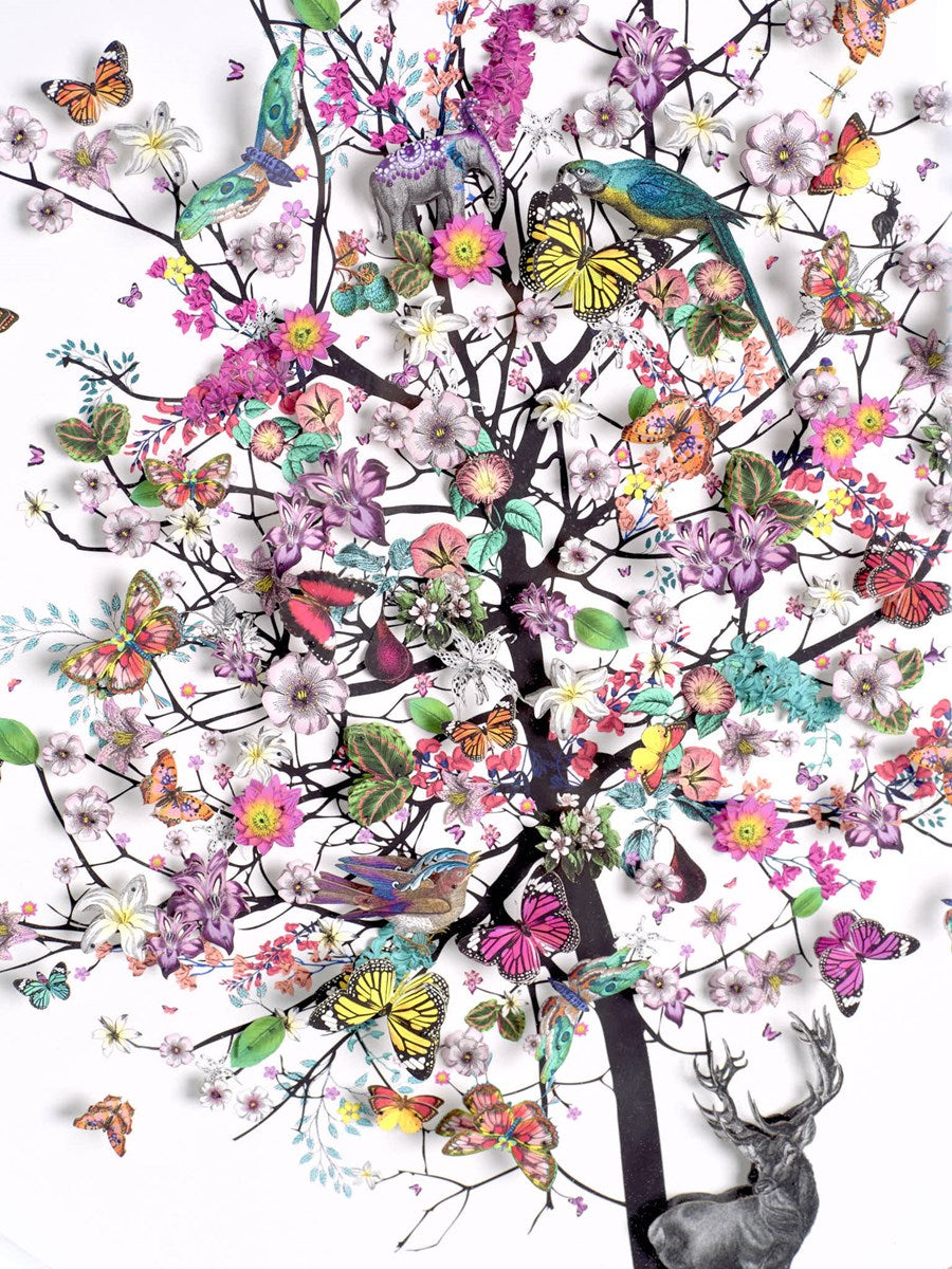 Circular Tree Pink (Detail2)
