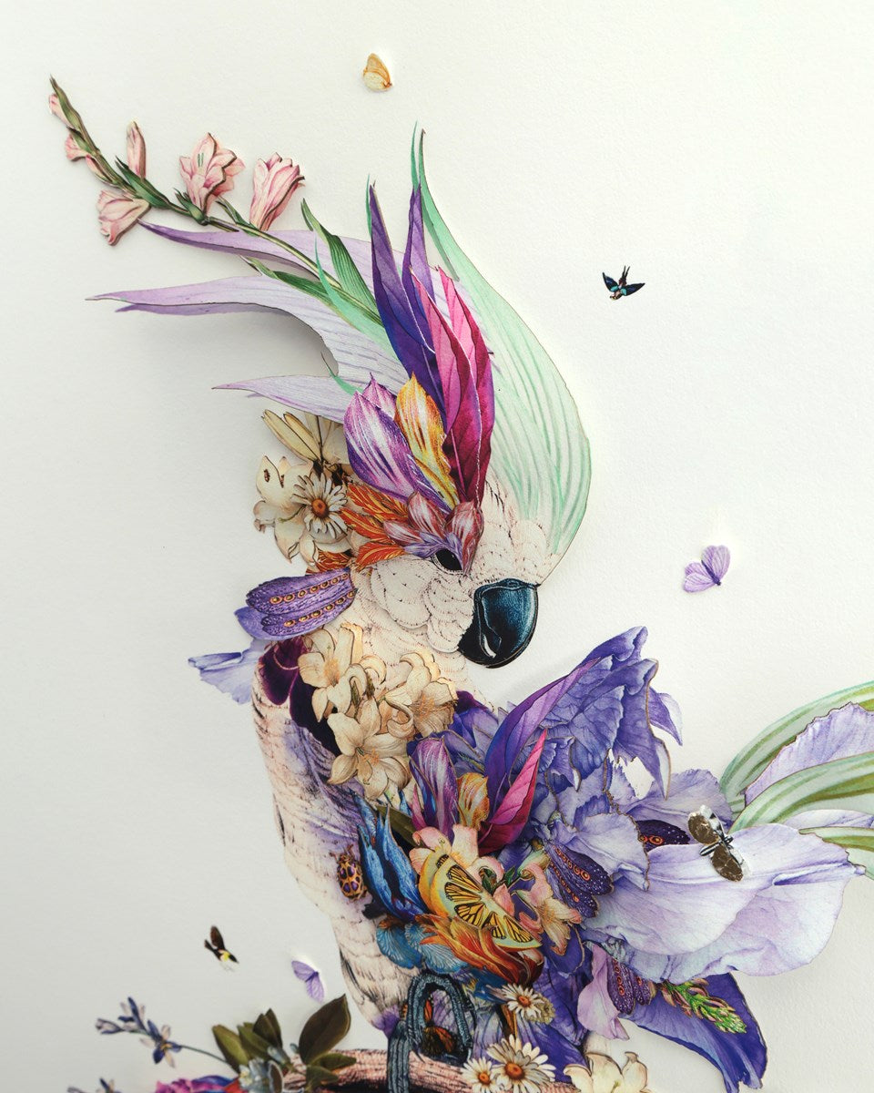 Botanical Tilda Gin Bird I (Detail1)