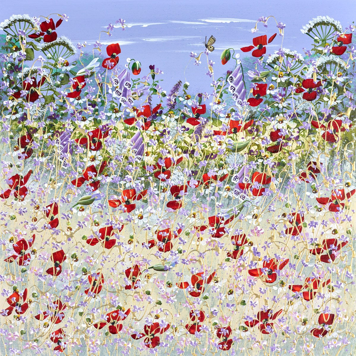 Poppies in the Breeze VI