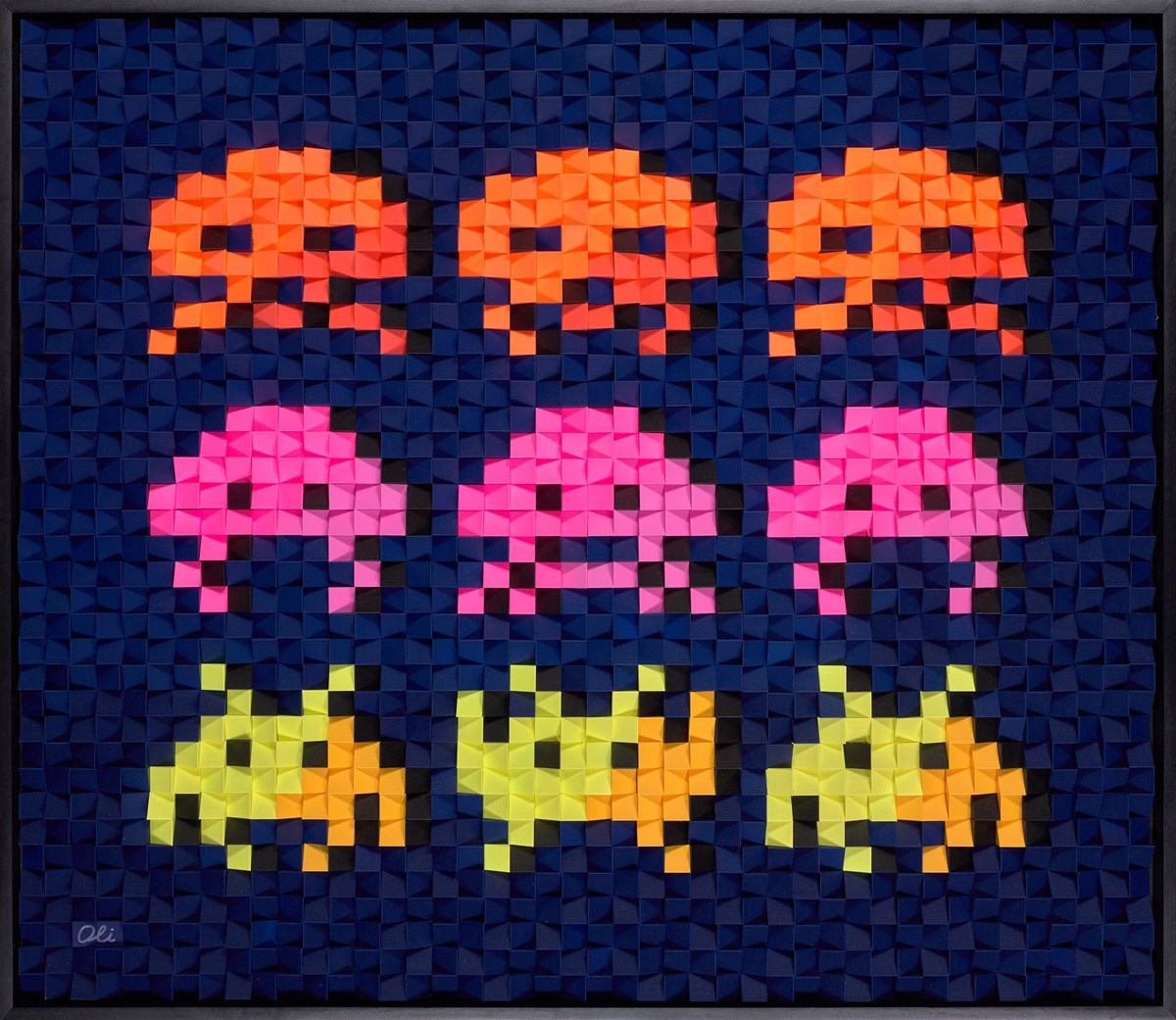Colourful Space Invaders