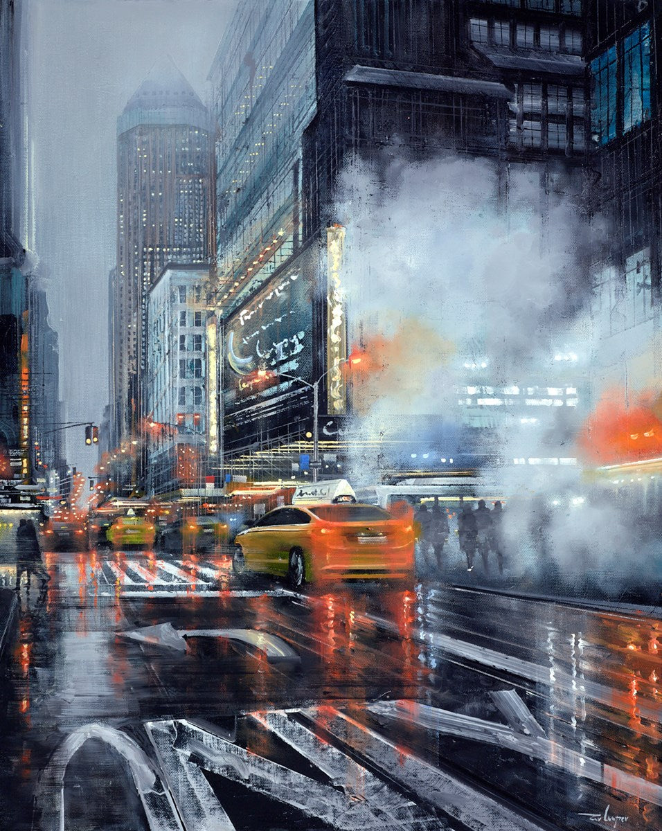 Morning Fog In Manhattan