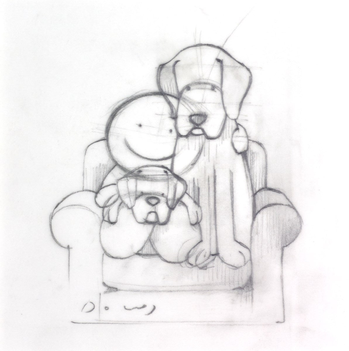 Always by Your Side on Sofa (sketch)