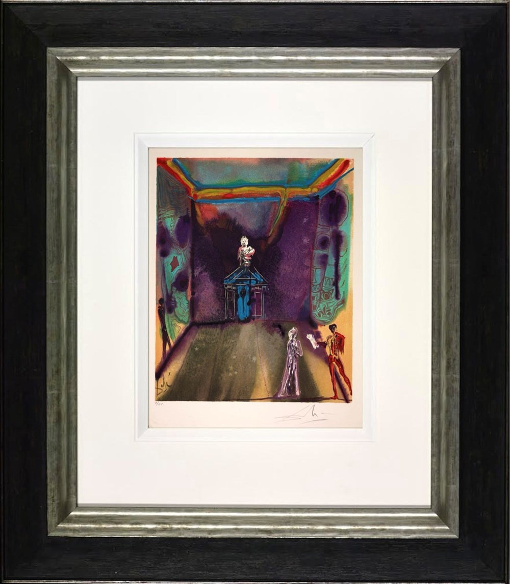 Celise Receives Germeuil's Letter (Framed)