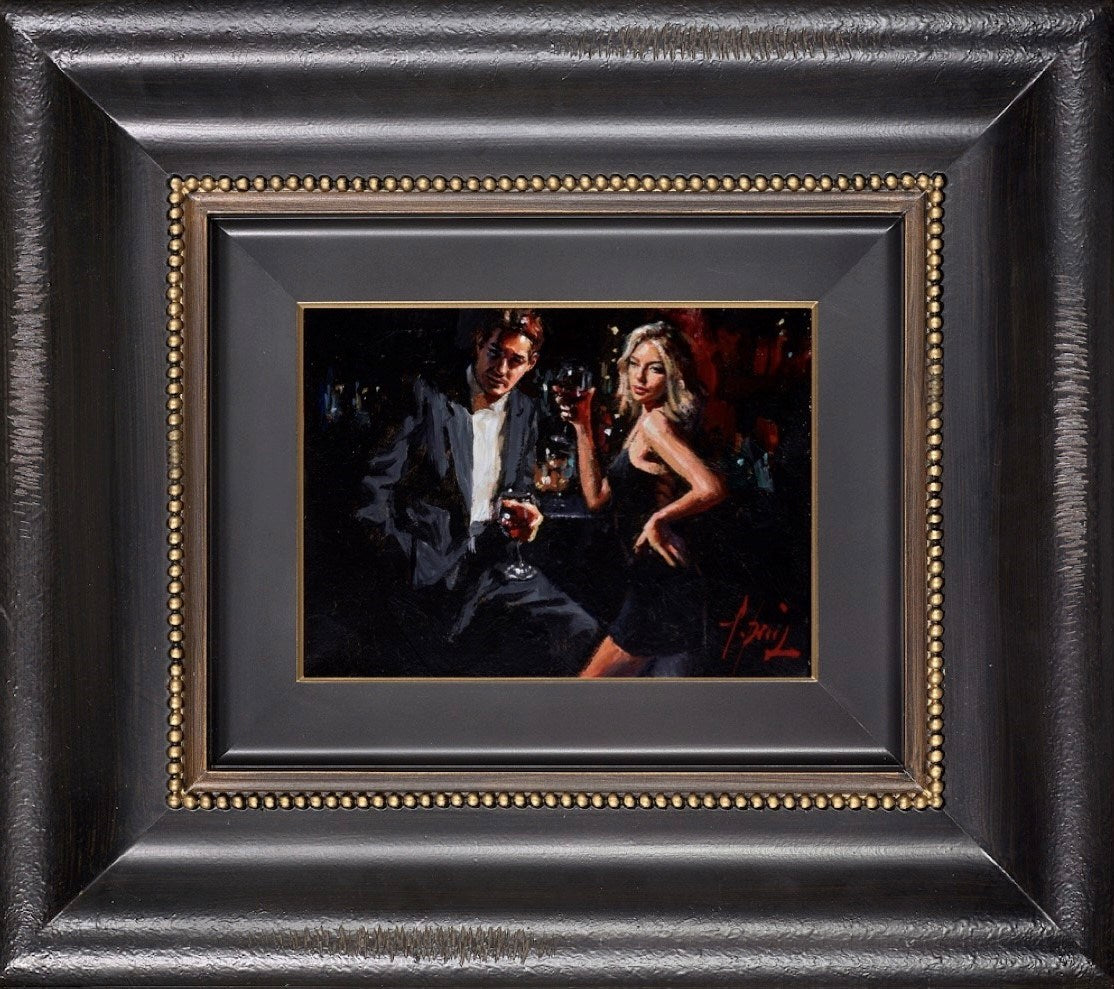 Red at the Bar III (Framed)