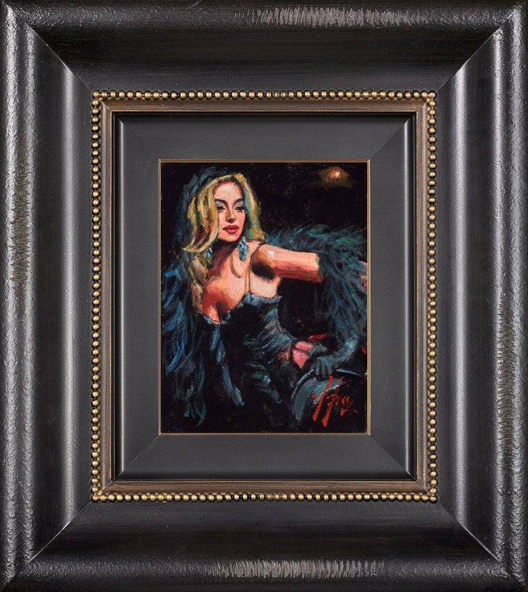 lory With Hat (Framed)