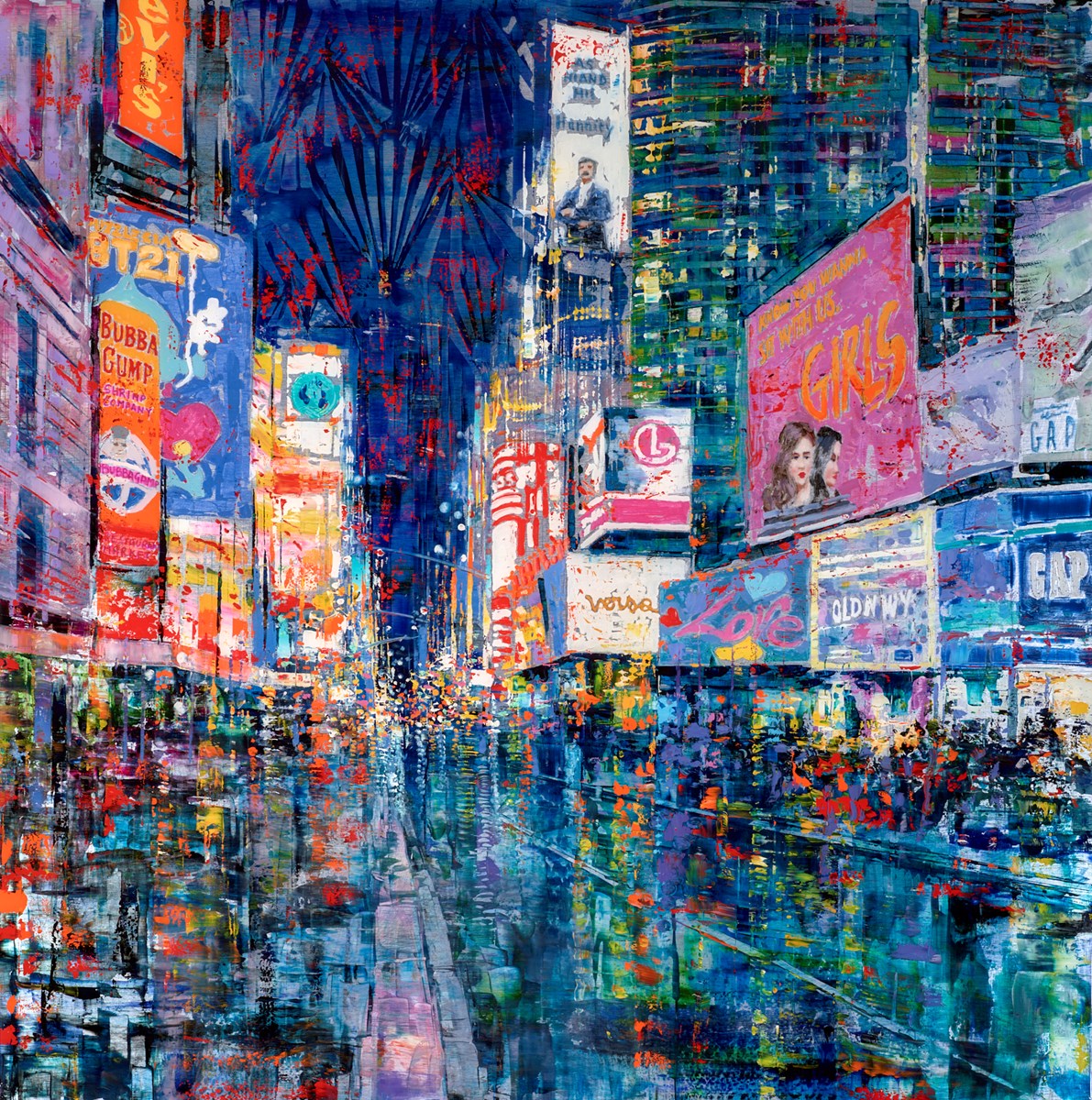 Towards Times Square