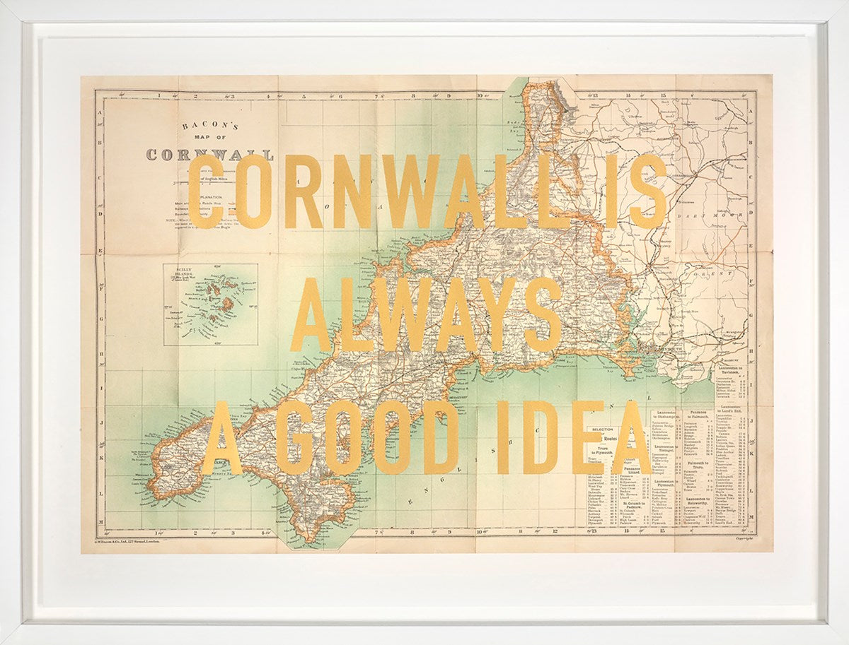 Cornwall Is Always A Good Idea (Framed)