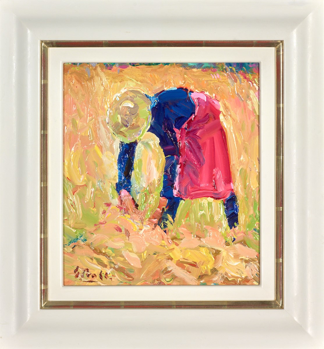 Woman Harvesting, North Morocco