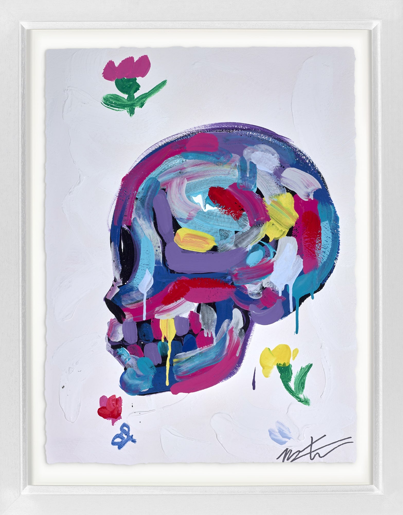Skull (White) X