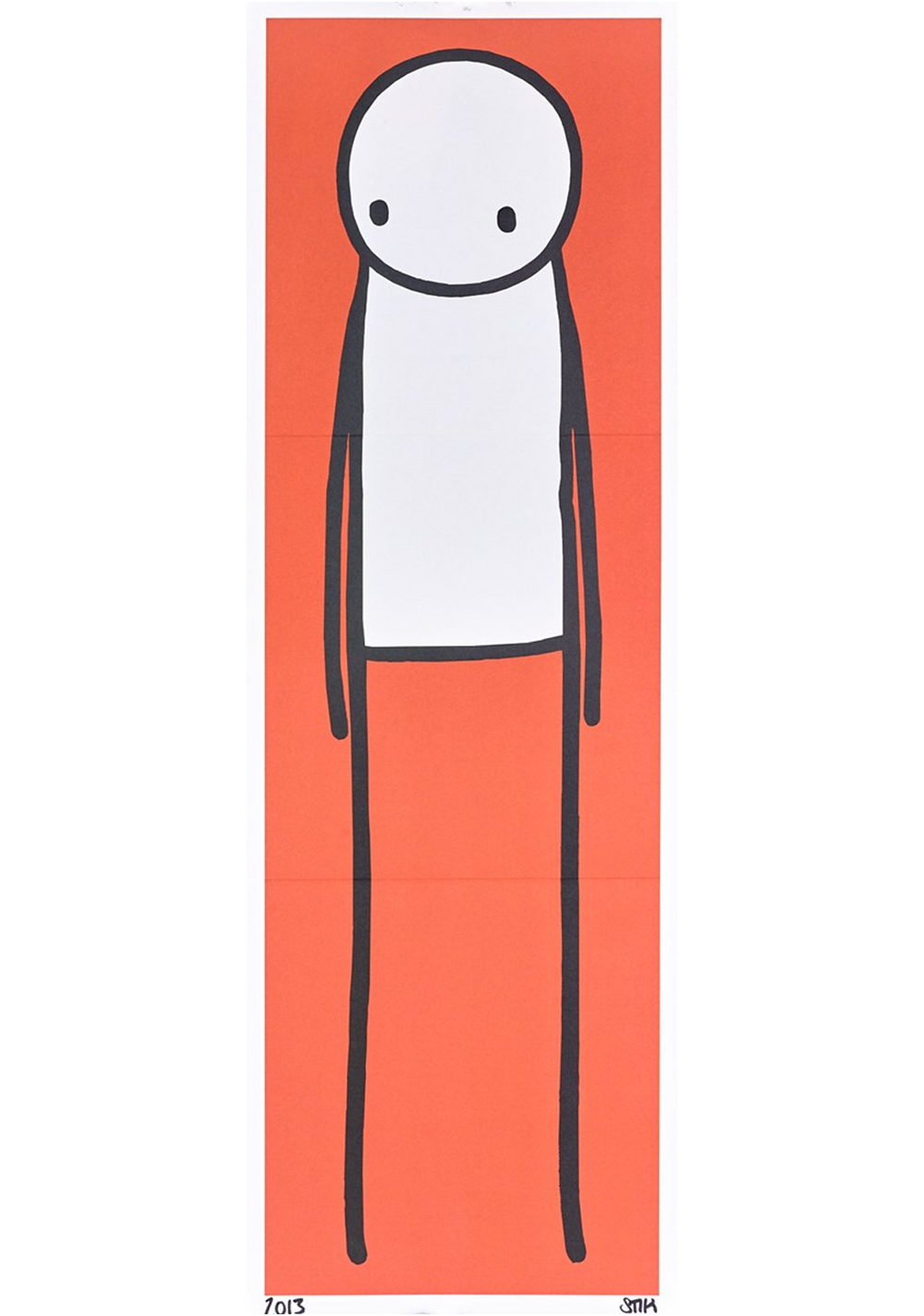 Standing Figure Orange (UK Big Issue)