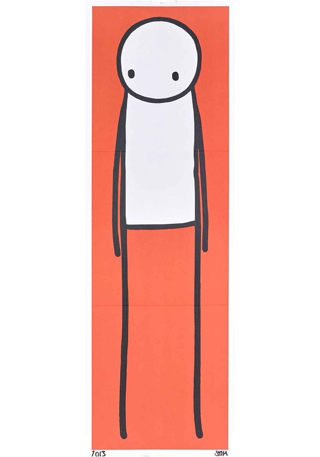 Standing Figure Orange (UK Big Issue)